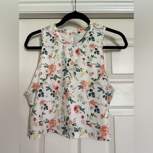 Floral Born Primitive crop top